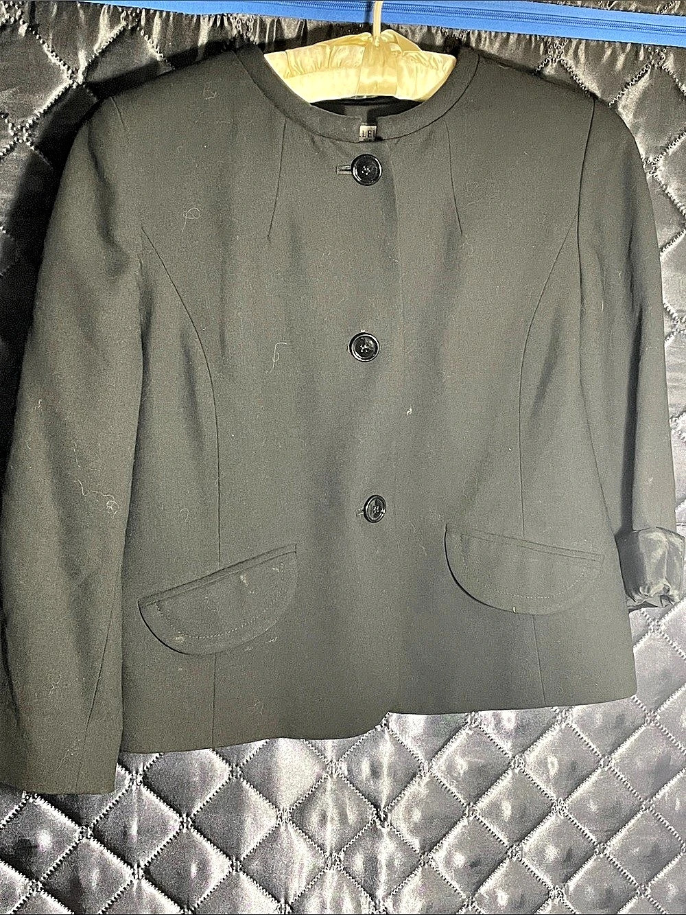 Anne Klein Black Blazer Size 8P